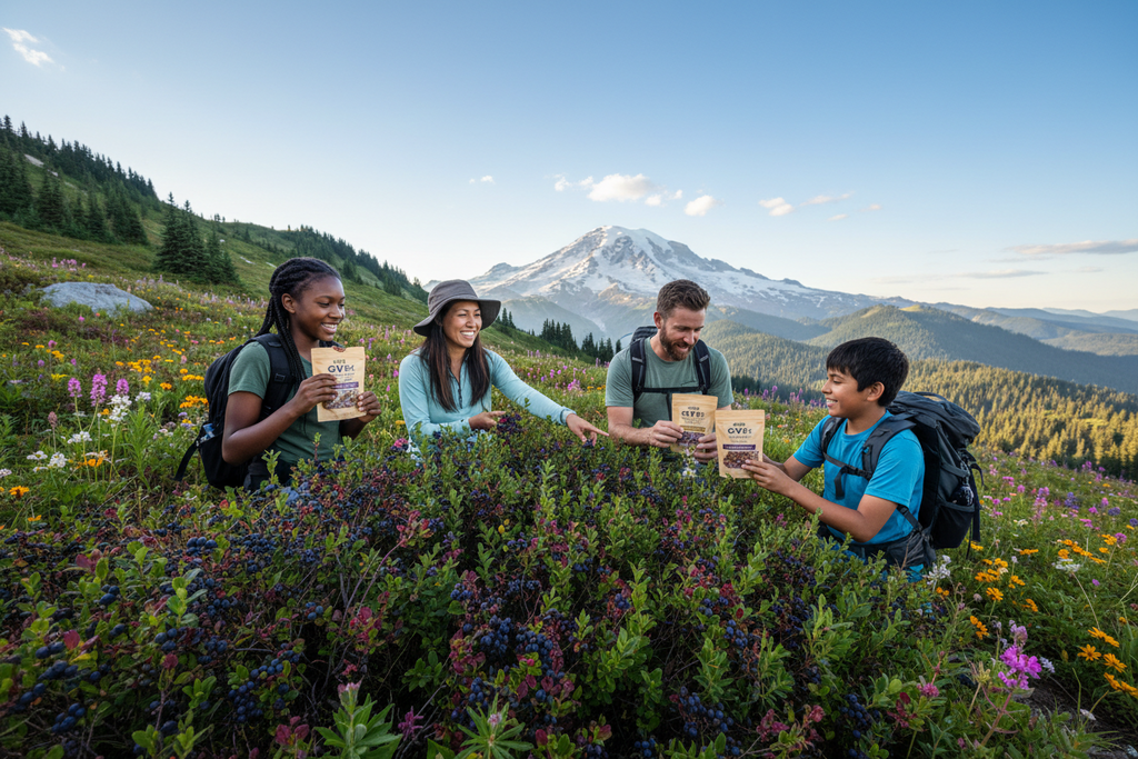 Pacific Northwest Wild Berry & Fruit 72-Hour Survival Food Kit