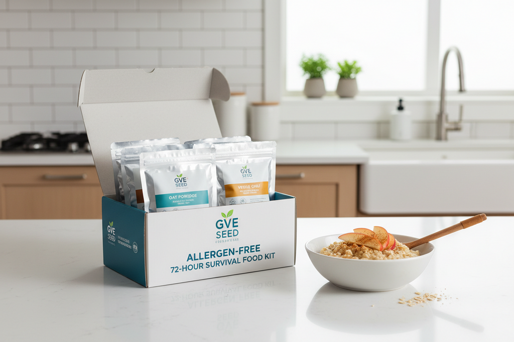 Seed Allergen-Free 72-Hour Survival Food Kit