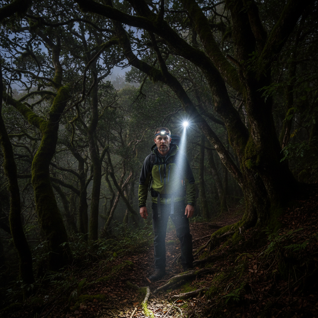 LED Headlamp & Tactical Flashlight Set — Rechargeable 2-Pack