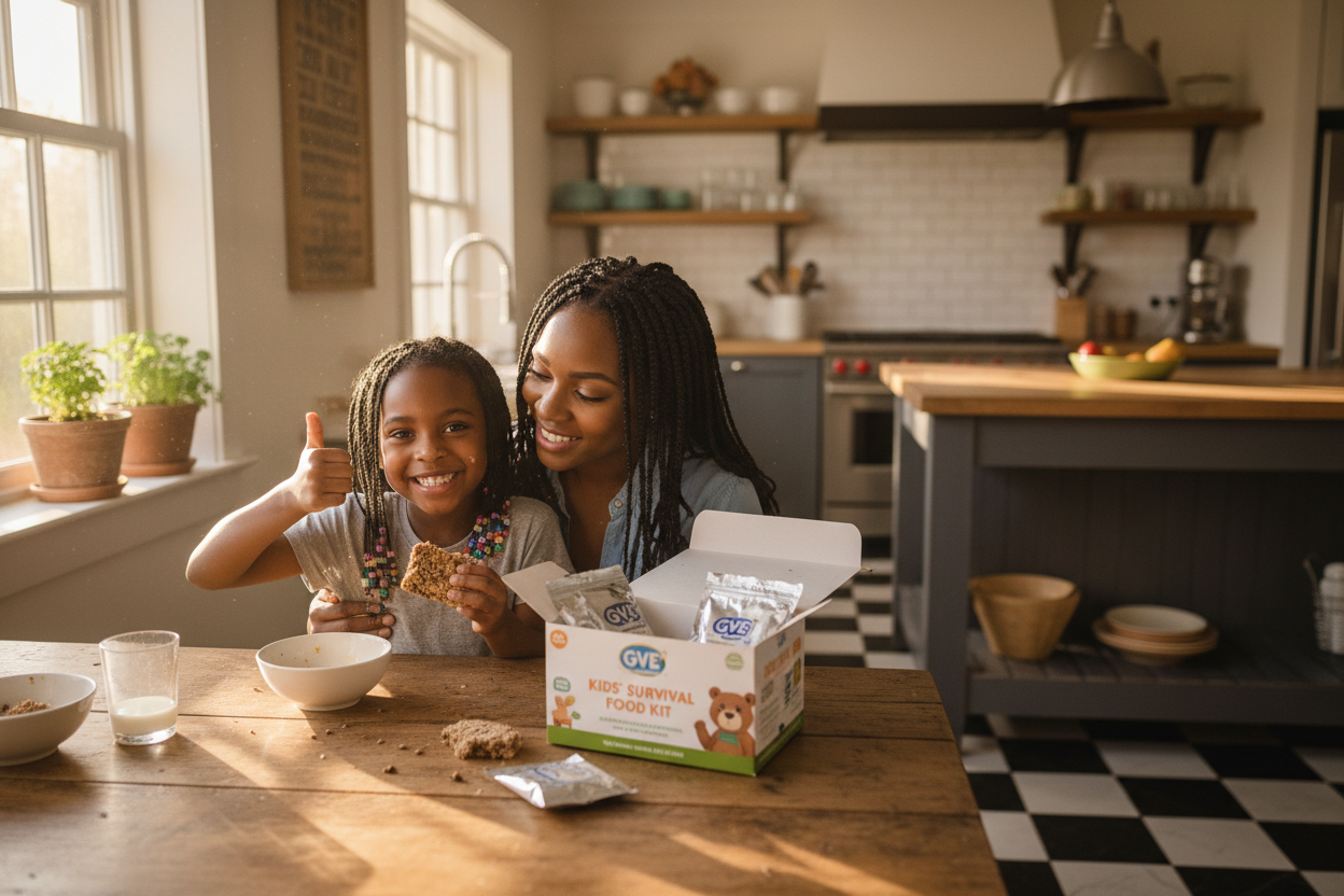 Kids' 72-Hour Survival Food Kit
