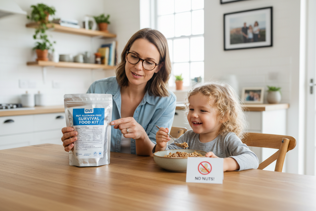 Nut Allergen-Free 72-Hour Survival Food Kit