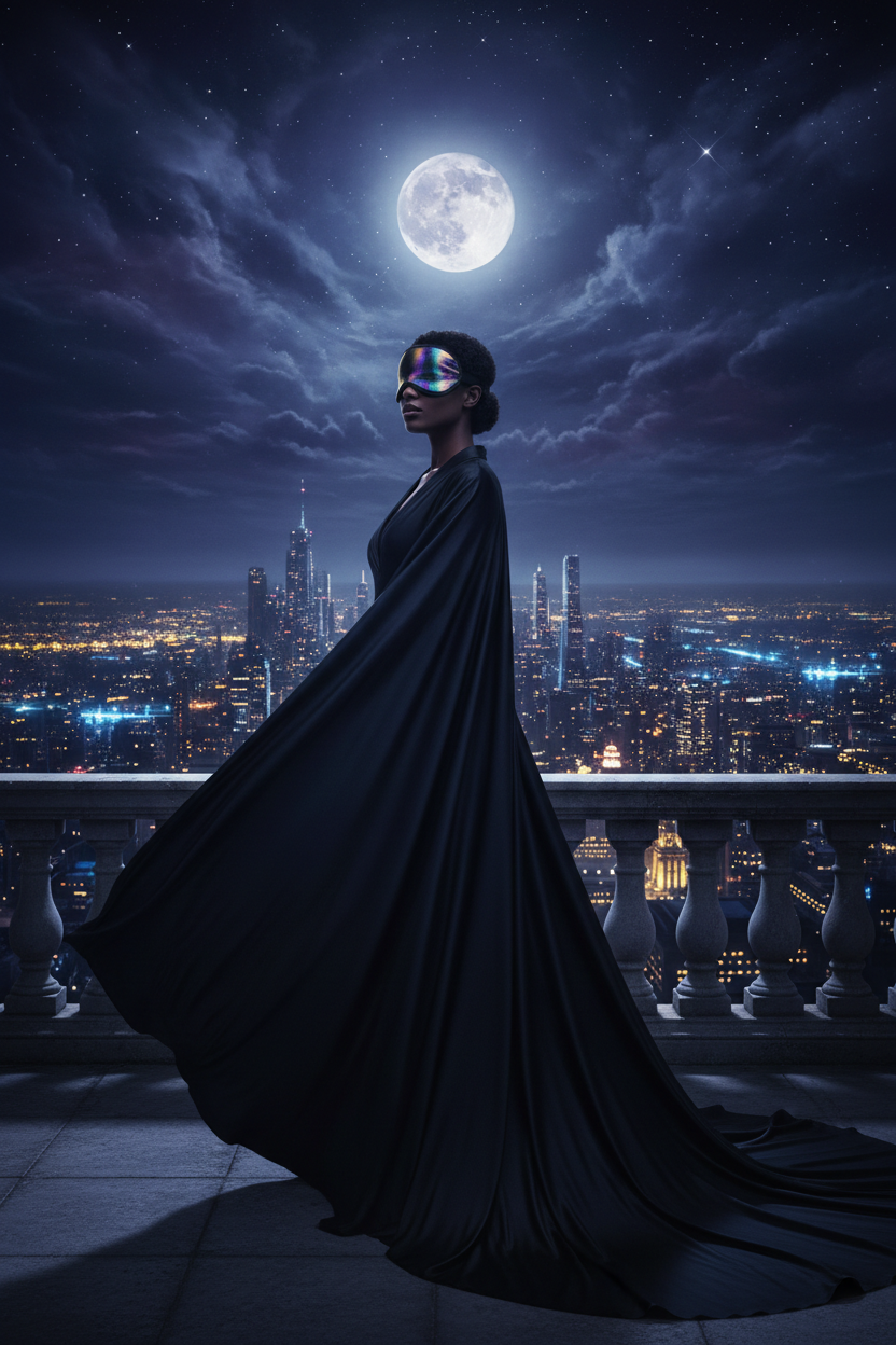 Shadow Veil Mask — Balcony