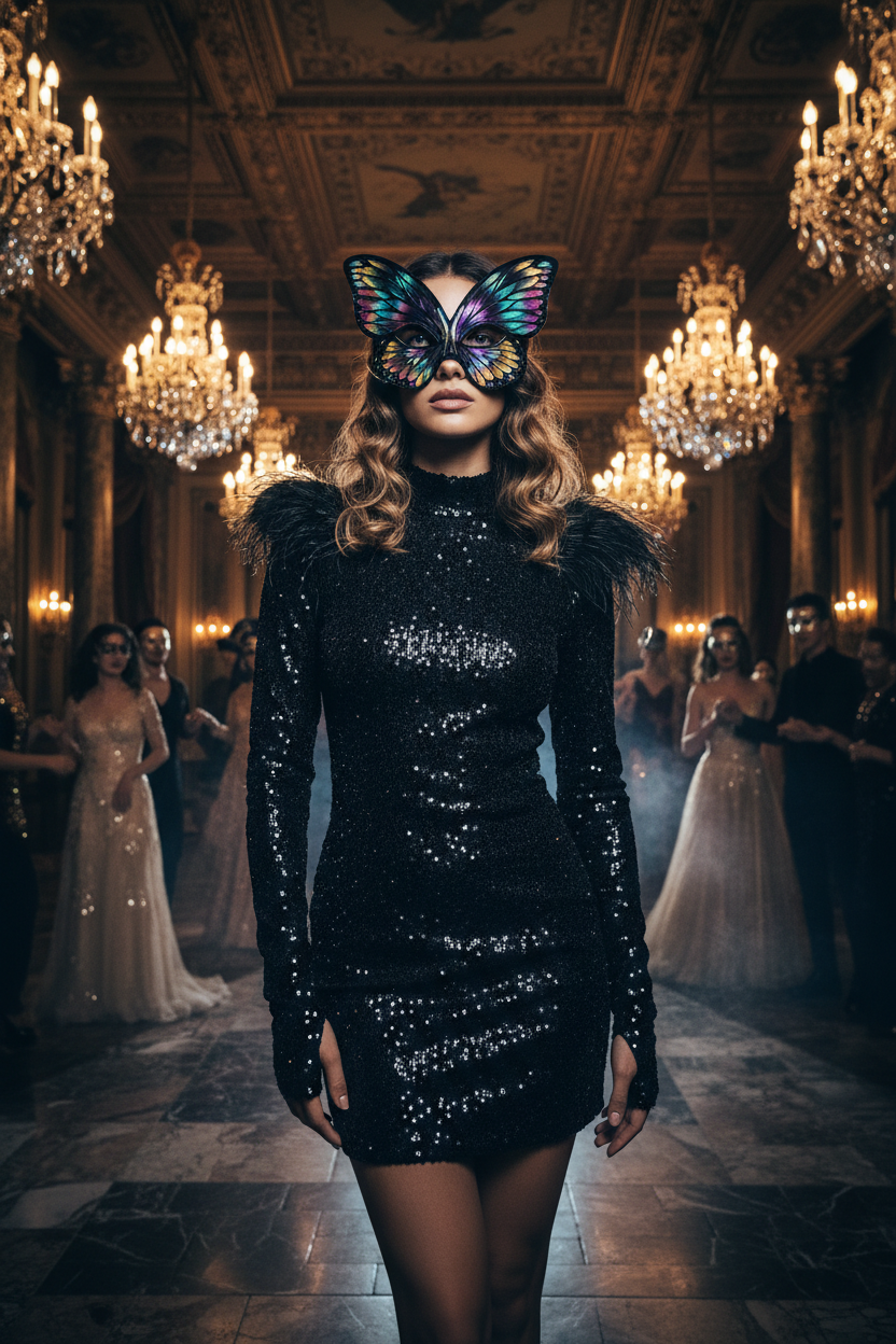 Shadow Veil Mask — Masquerade