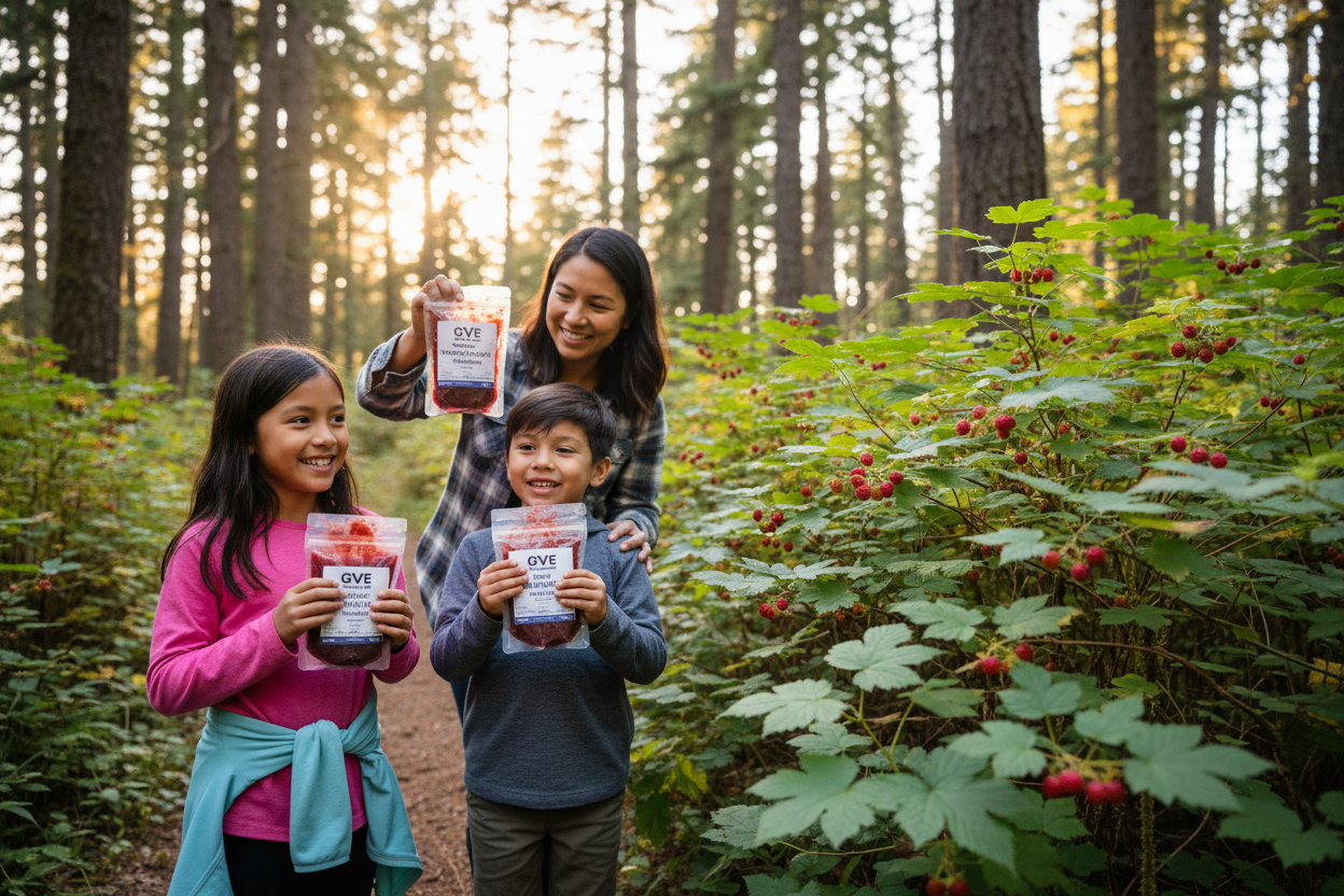 Pacific Northwest Wild Berry & Fruit 72-Hour Survival Food Kit